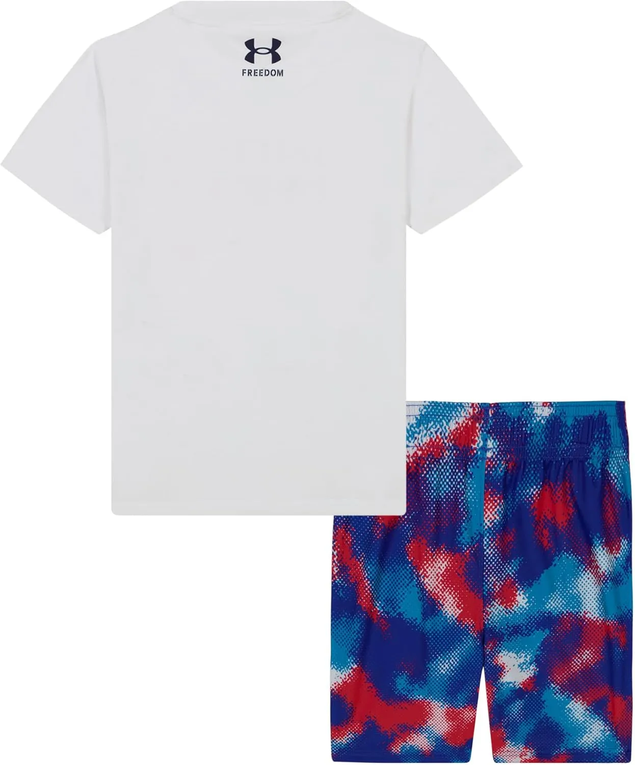 Under Armour Boys Boys' Short Sleeve Tee and Short Set, Lightweight and Breathable