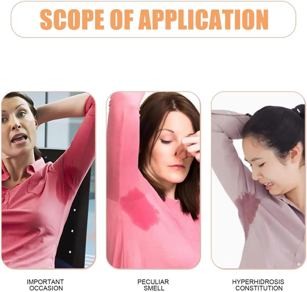 Underarm Sweat Vests Breathable Armpit Sweat Proof Shirts Armpit Sweat Pads Reusable Armpit Sweat Guard Sweatproof Undershirts Women Dress Shields for Underarm