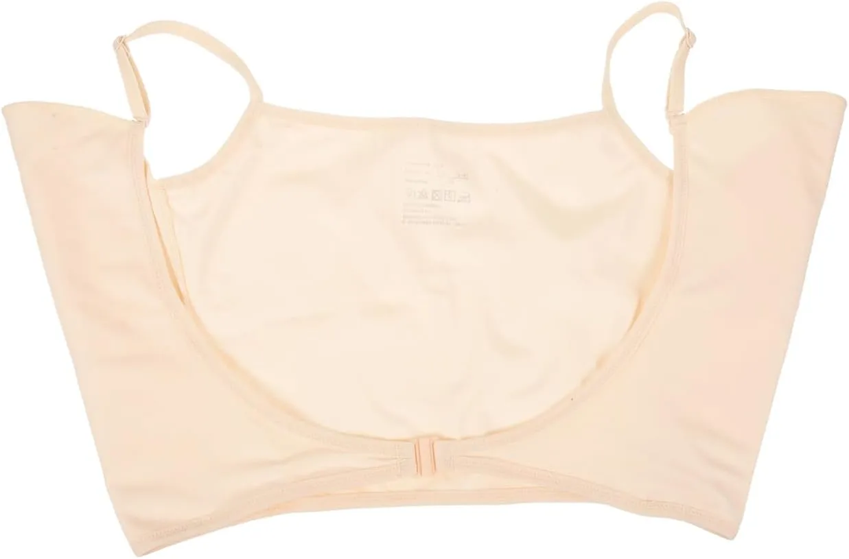 Underarm Sweat Vests Breathable Armpit Sweat Proof Shirts Armpit Sweat Pads Reusable Armpit Sweat Guard Sweatproof Undershirts Women Dress Shields for Underarm