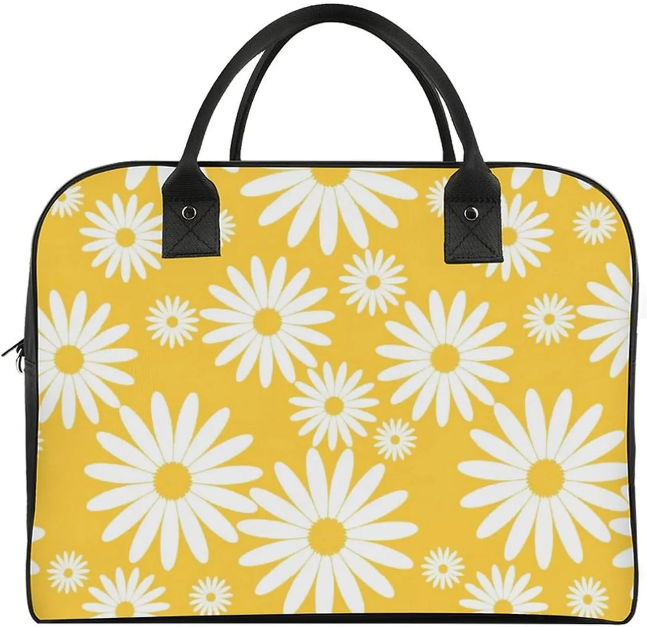 Unisex Crossbody Nylon Colorful Butterfly Elegant Handbag for Traveling 13" X 19" X 8"