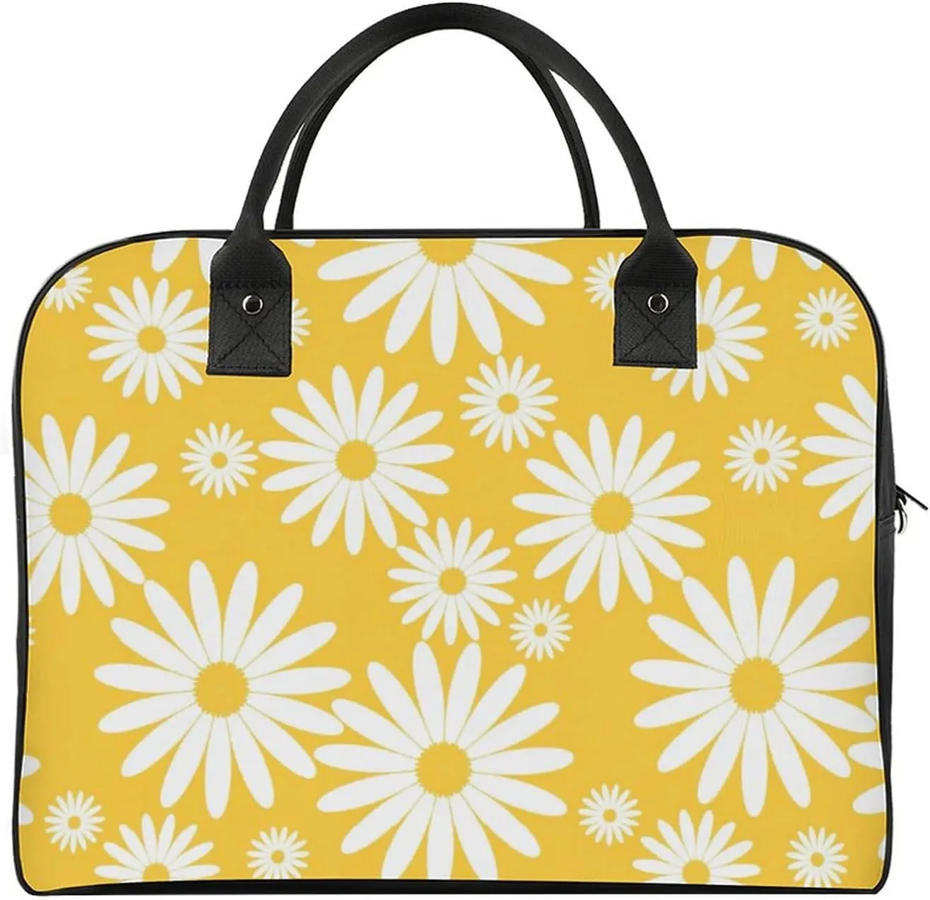 Unisex Crossbody Nylon Colorful Butterfly Elegant Handbag for Traveling 13" X 19" X 8"