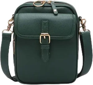 Urvashi CrossBody Leather Bag, To Joy Ride Urvashi Cross Body Bag, Vintage Urvashi Crossbody Bag with 10 Card Slots
