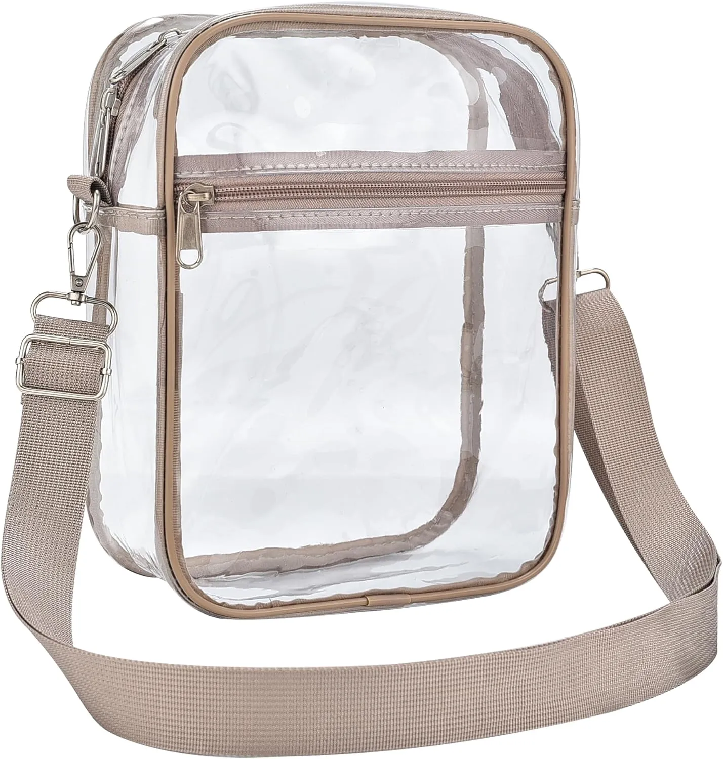 USPECLARE Clear Purse Stadium Approved CrossBody Bag for Men and Women