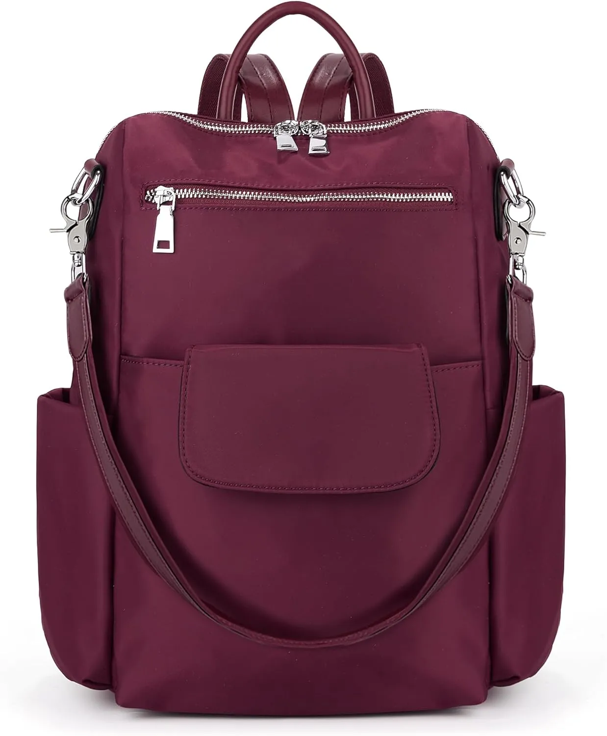 UTO Women Backpack Purse 3 ways Oxford Waterproof Cloth Nylon Ladies Rucksack Shoulder Bag