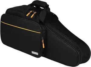 Vaguelly Saxophone Bag Oxford Fabric Thickened Backpack with Double Shoulder Straps Large Capacity Storage for Safe Transport to Concerts and Music Studios