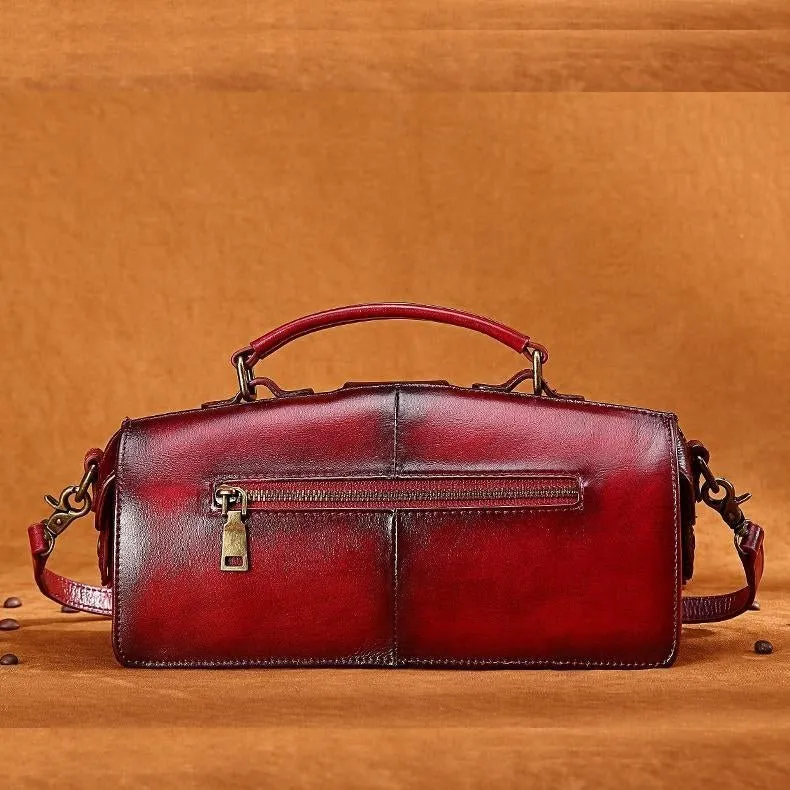 Vintage Chic Leather Doctor Bag – Timeless Elegance and Functionality