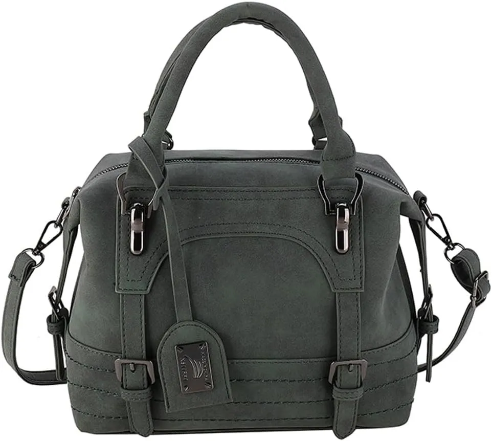 Vintage Handbags Tote Bags for Women Roomy Vegan Leather Shoulder Crossbody Purses Top-handle Ladies Travel Satchel