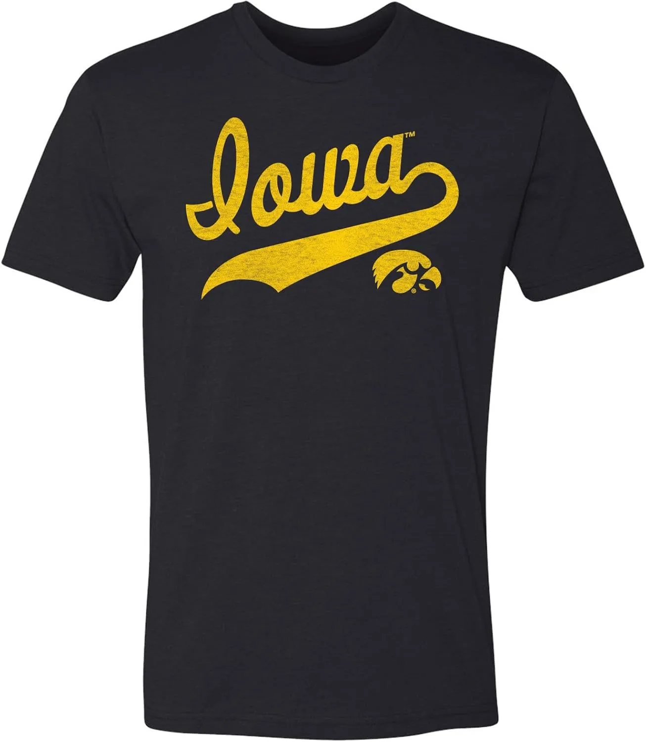 Vintage Looking Collegiate Cotton Polyester Blend Premium T-Shirt