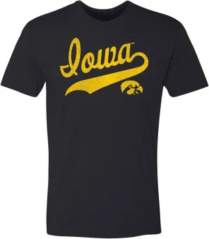 Vintage Looking Collegiate Cotton Polyester Blend Premium T-Shirt