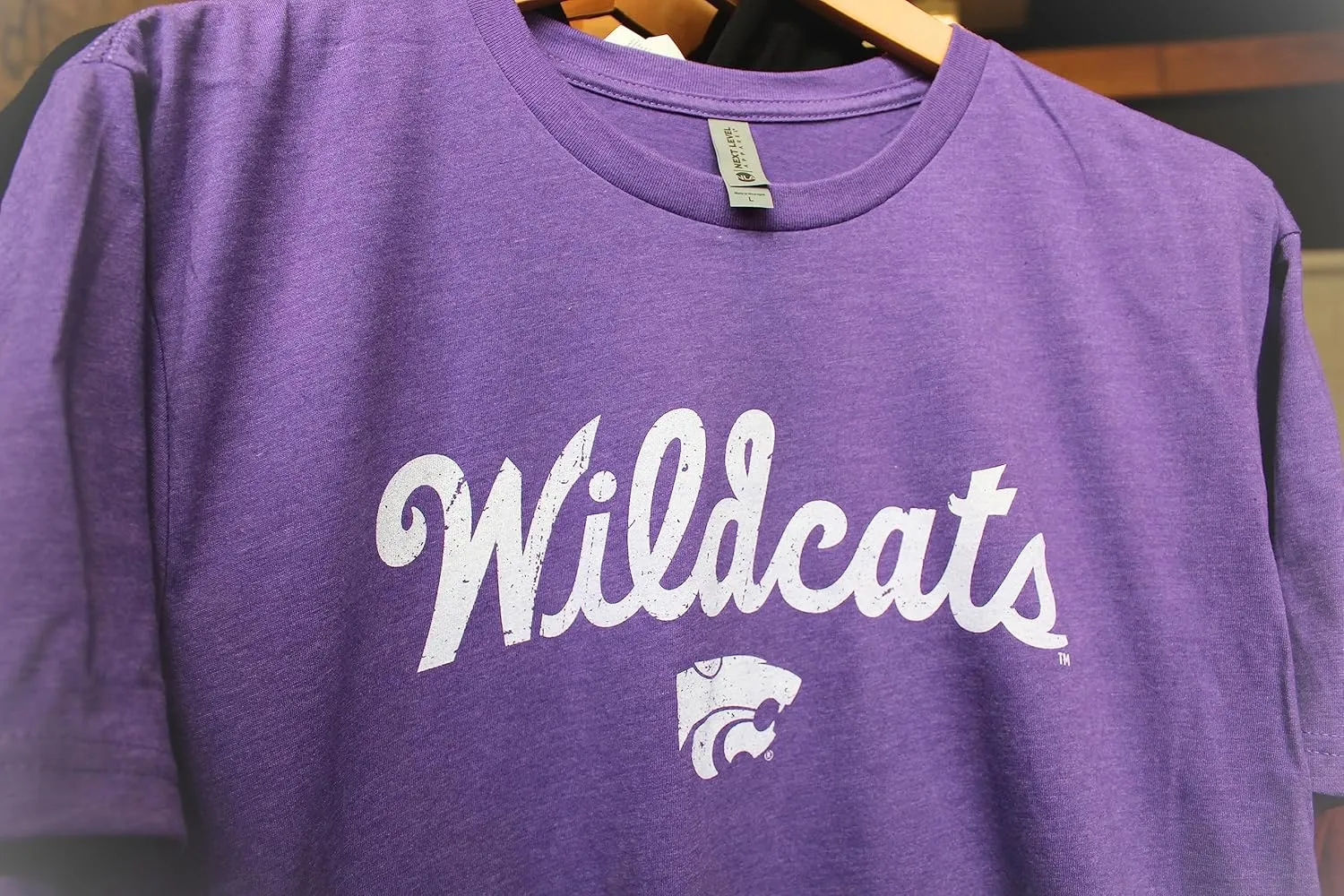 Vintage Looking Collegiate Cotton Polyester Blend Premium T-Shirt