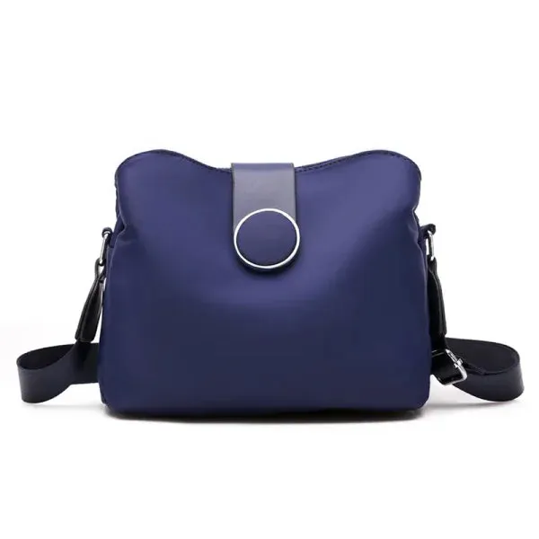 Vintage Nylon Waterproof Shoulder Bag – Women's Crossbody & Travel Handbag