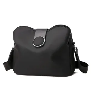 Vintage Nylon Waterproof Shoulder Bag – Women's Crossbody & Travel Handbag
