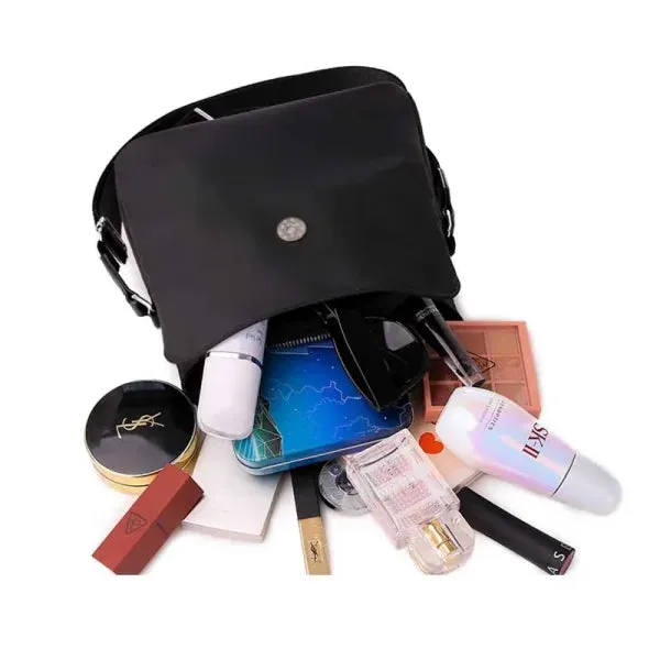 Vintage Nylon Waterproof Shoulder Bag – Women's Crossbody & Travel Handbag
