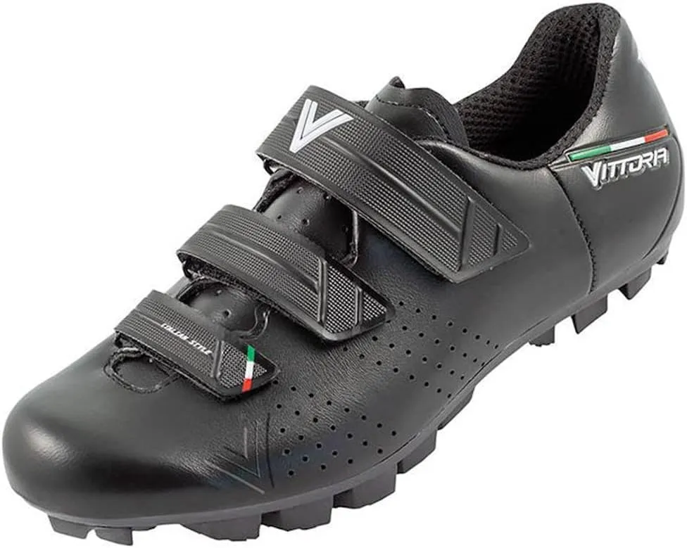 Vittoria Rapide MTB Cycling Shoes (Black, EU 37)