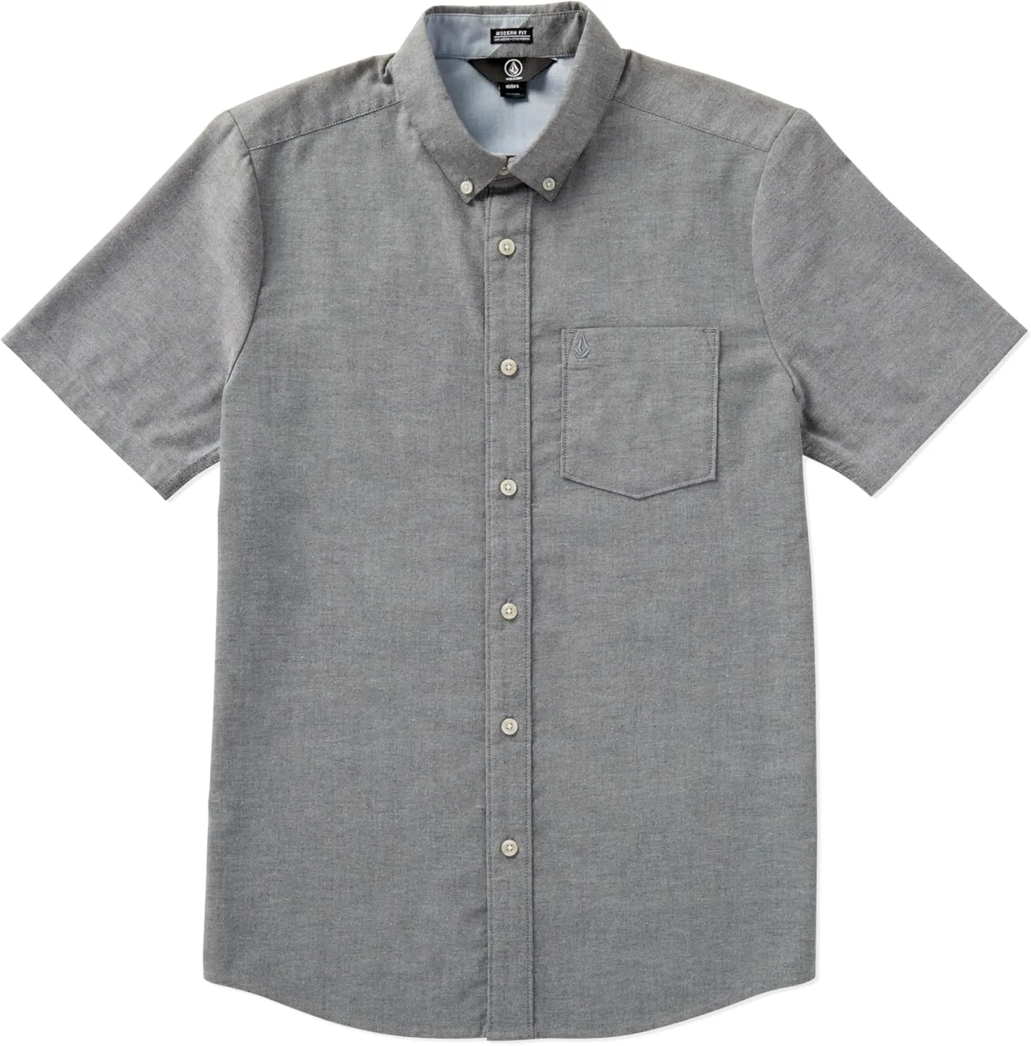 Volcom Men's Everett Oxford Short Sleeve Shirt