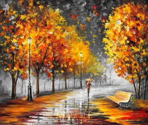 Wall Decor By Leonid Afremov | Fall Marathon