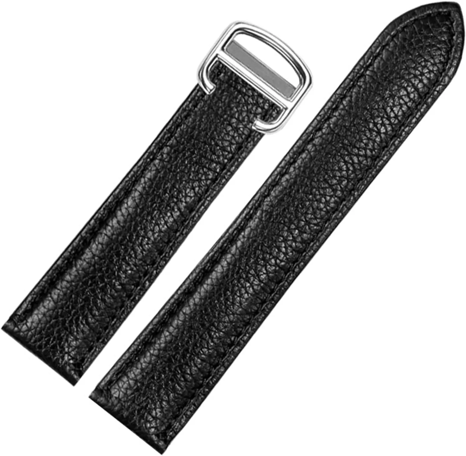 Watch Band For Cartier TANk SOLO Men Lady Deployant Clasp Watch Strap Genuine Leather soft Watch Bracelet Belt 20mm 22mm 23mm