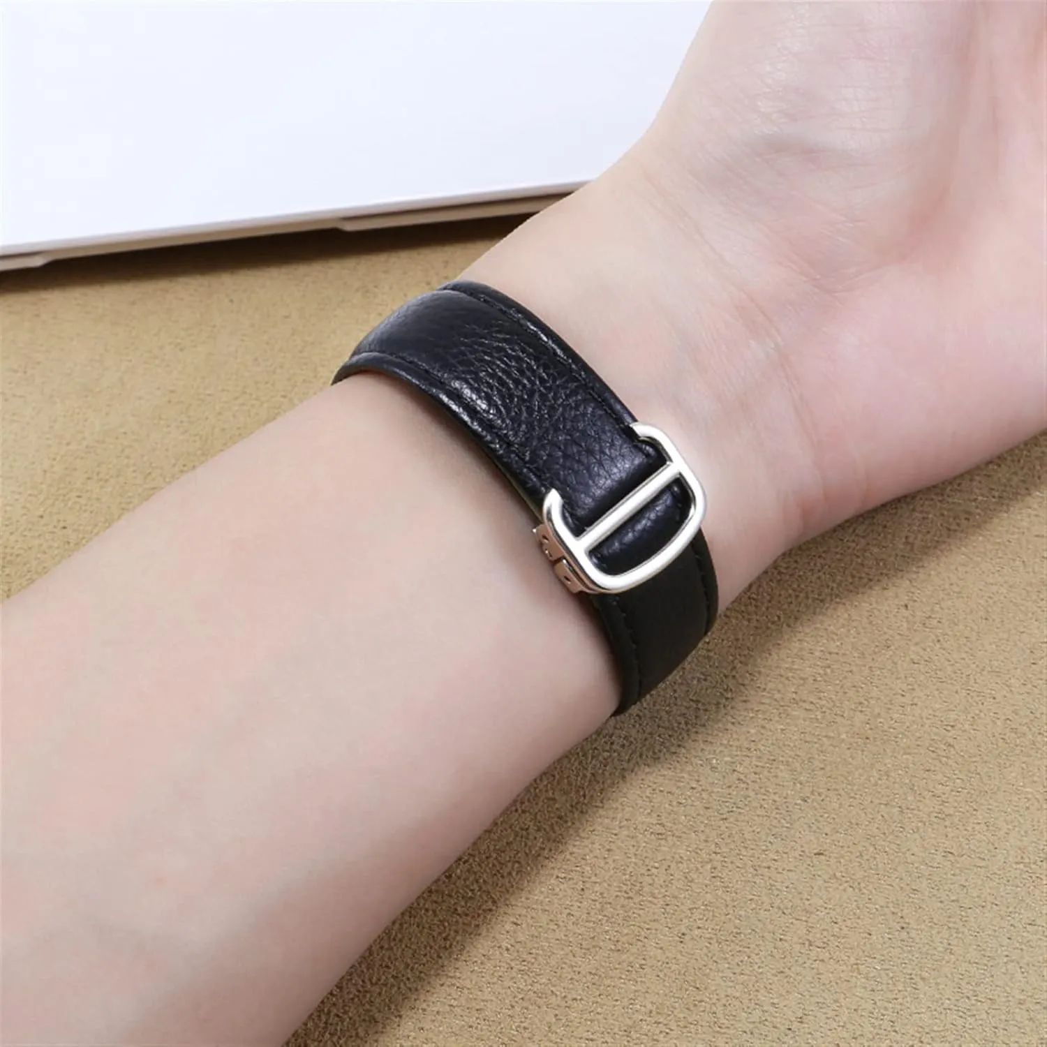 Watch Band For Cartier TANk SOLO Men Lady Deployant Clasp Watch Strap Genuine Leather soft Watch Bracelet Belt 20mm 22mm 23mm