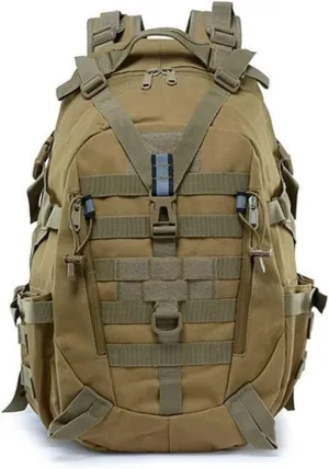 Waterproof Hiking pack for Men, Oxford Outdoor Camping Pack with Reflective Straps and Pockets