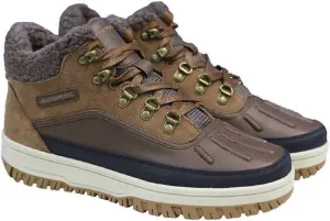Weatherproof Vintage Men's Suede Leather Sneakerboot (10, Brown, numeric_10)