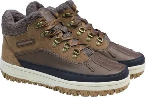 Weatherproof Vintage Men's Suede Leather Sneakerboot (12, Brown, numeric_12)