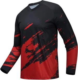 Weimostar Men's Cycling Jersey Long Sleeve MTB T Shirt Mountain Bike Motorcycle Bicycle Clothing