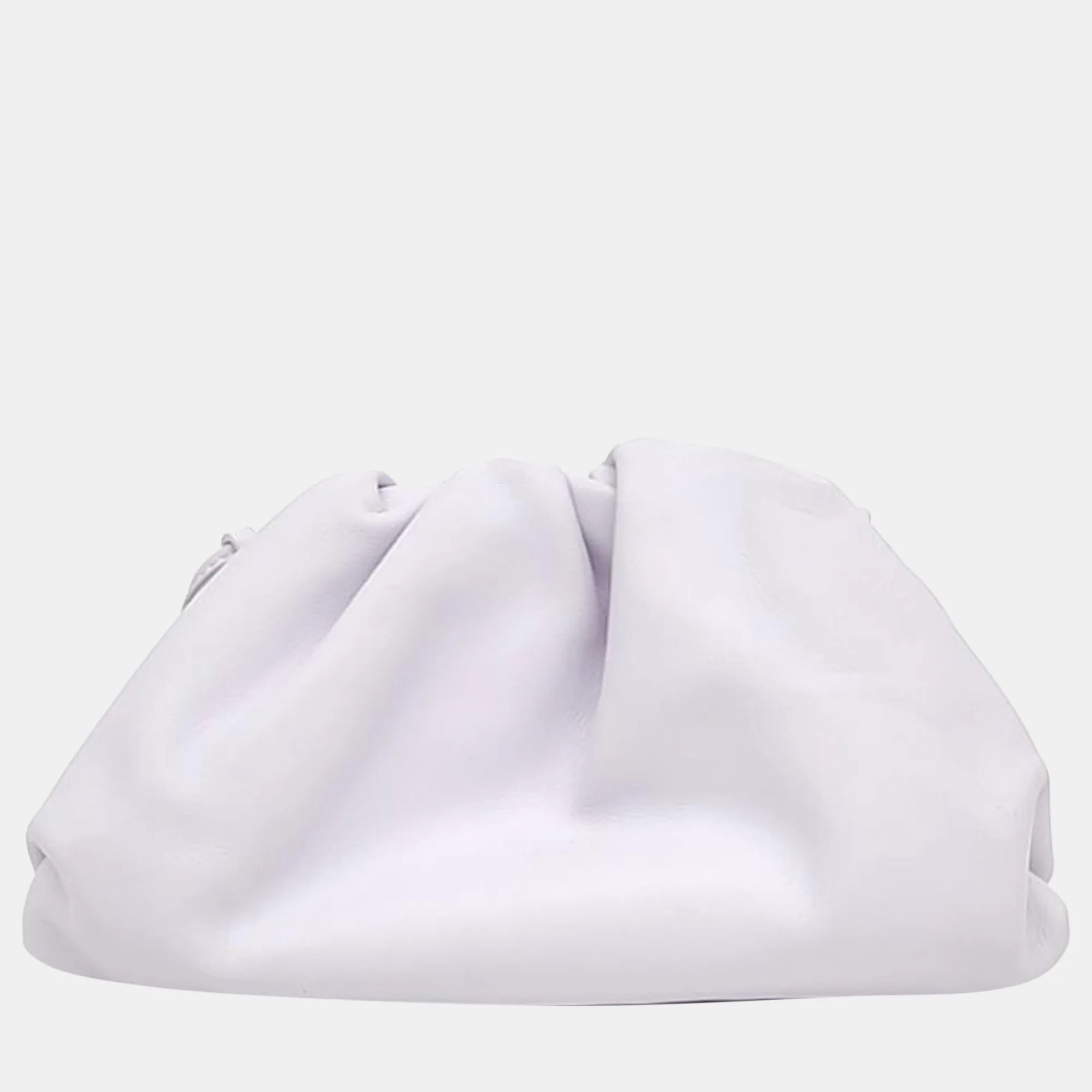 White Leather The Pouch