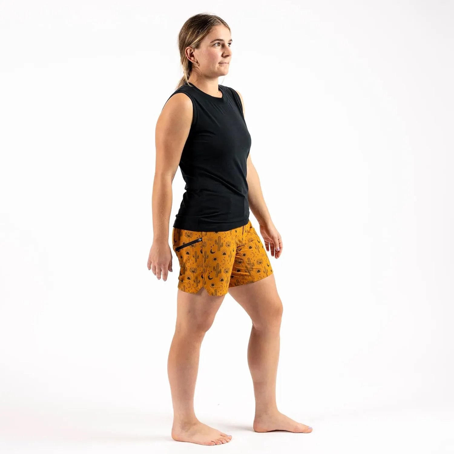 Wild Rye Women’s Freda Short, MTB Breathable Bike Shorts, UPF 50, Pockets, for Gravel & Mountain Biking