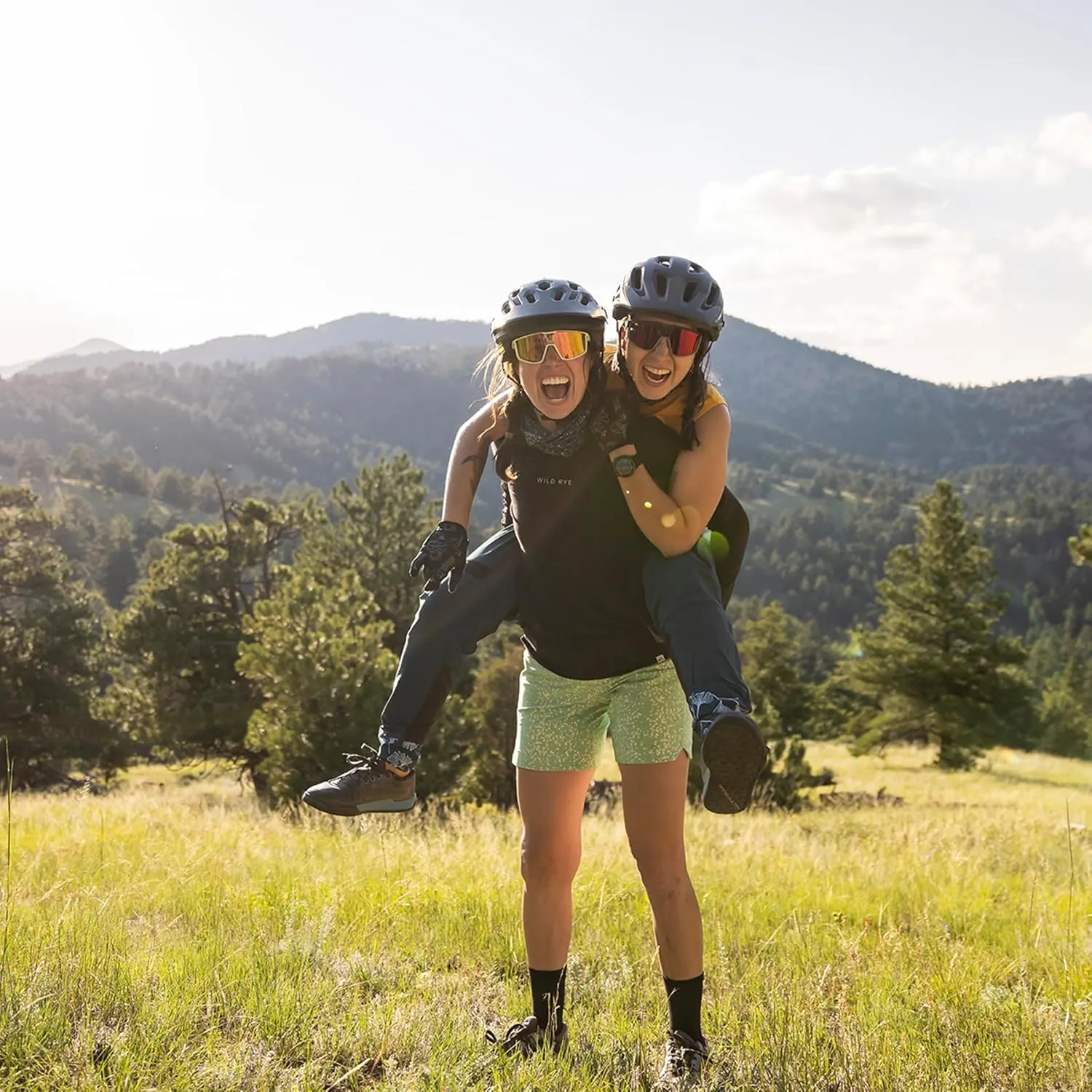 Wild Rye Women’s Freda Short, MTB Breathable Bike Shorts, UPF 50, Pockets, for Gravel & Mountain Biking