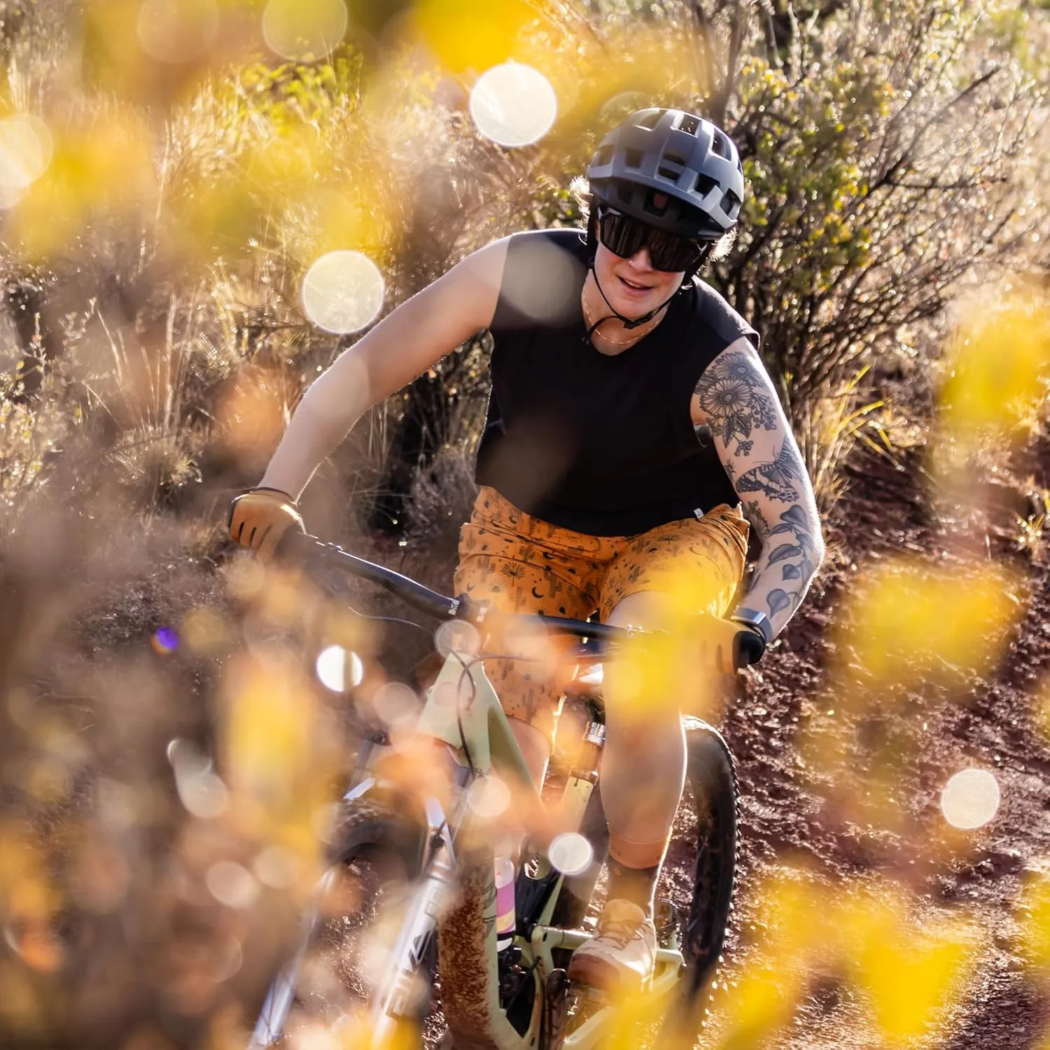 Wild Rye Women’s Freda Short, MTB Breathable Bike Shorts, UPF 50, Pockets, for Gravel & Mountain Biking