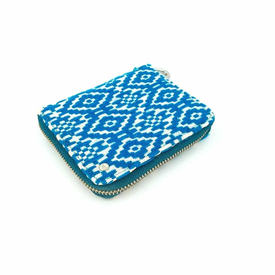Wildlfower Blue Brigade Mini Wallet for Women