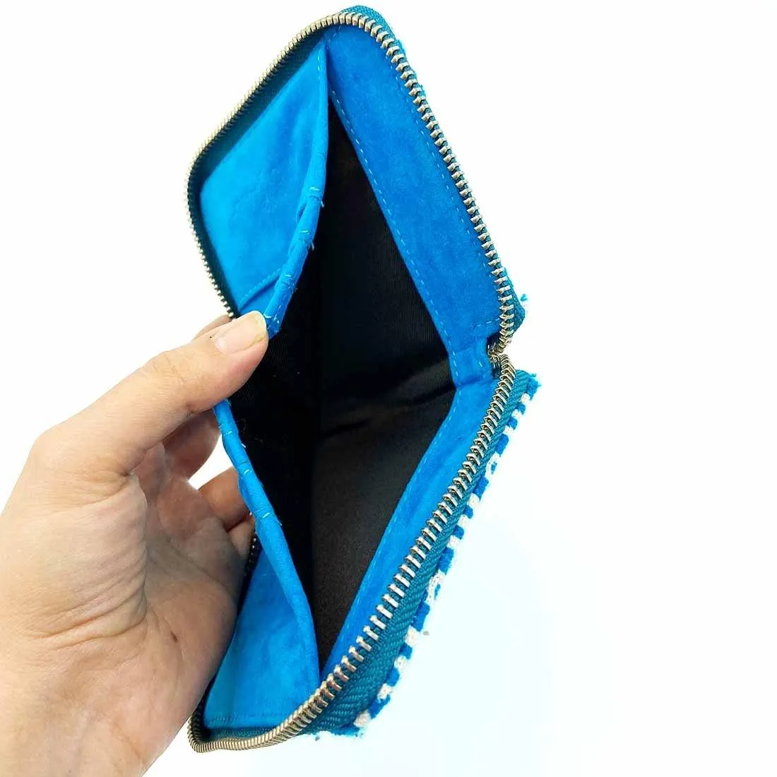 Wildlfower Blue Brigade Mini Wallet for Women