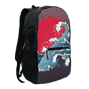 WindNSun Summit GoPak Tidal Wave Folding Lightweight Backpack, 24 Liter