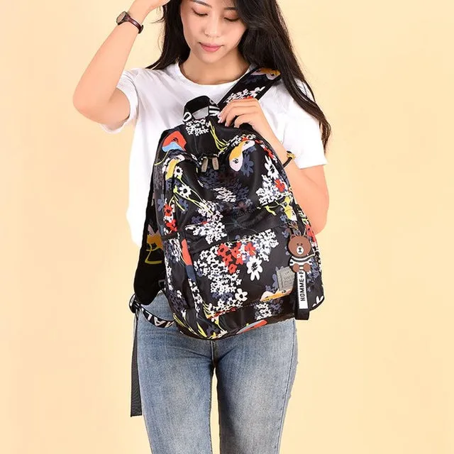 Wireless Girls Backpacks Style For Hawaii Tested Print