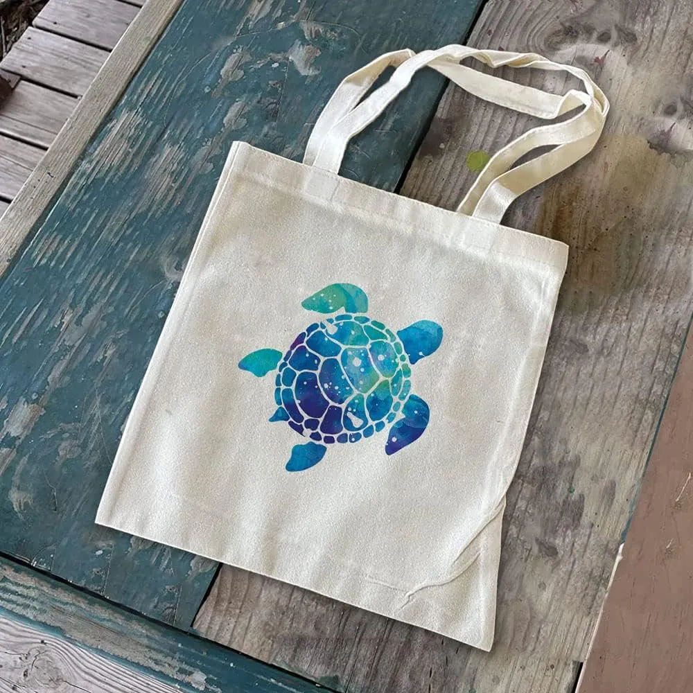 WIRESTER Reusable Canvas Tote Bag for Women Girls, Grocery Shopping Bag, Shoulder Bag, Travel Tote Bag, Dog Cat Animal