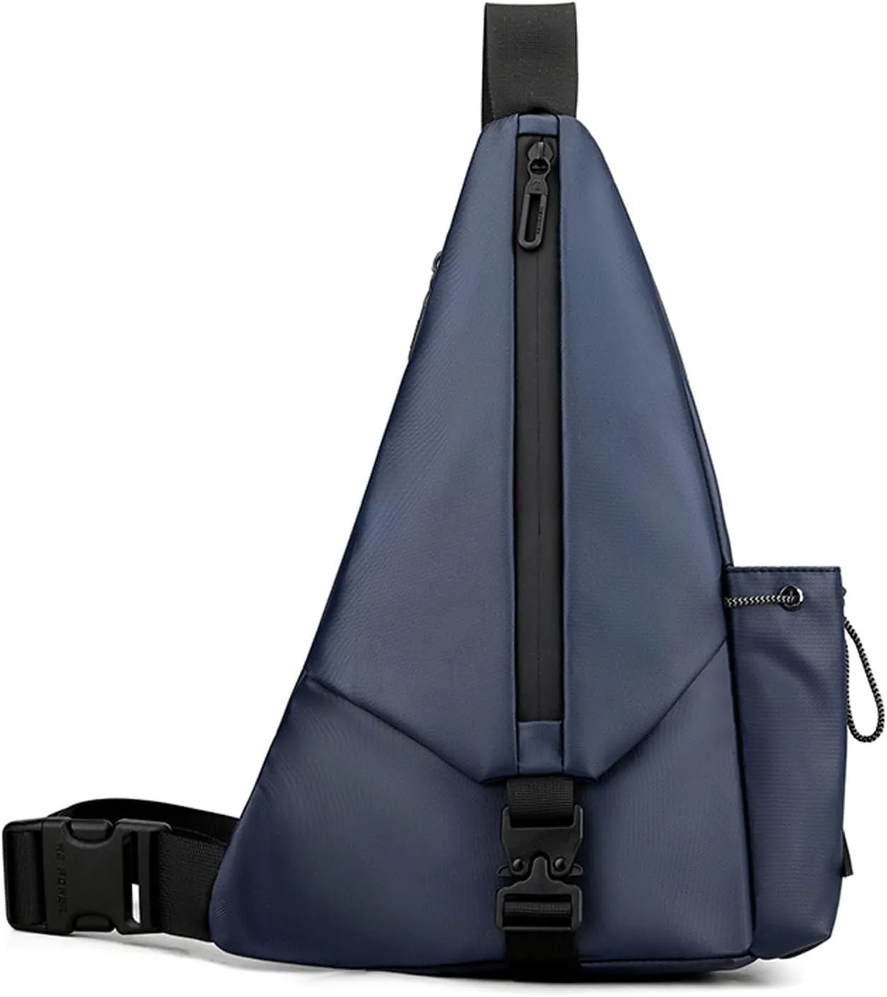 Women Mens Sling Shoulder Chest Bag Travel Hiking Daypack Nylon Water Resistant Triangle Crossbody Bags