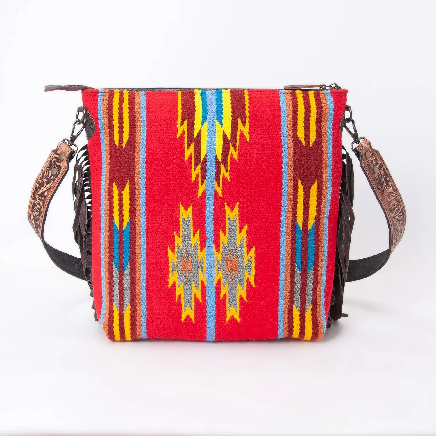 Women Natural Cowhide Leather Crossbody Bag With Adjustable Detachable Strap