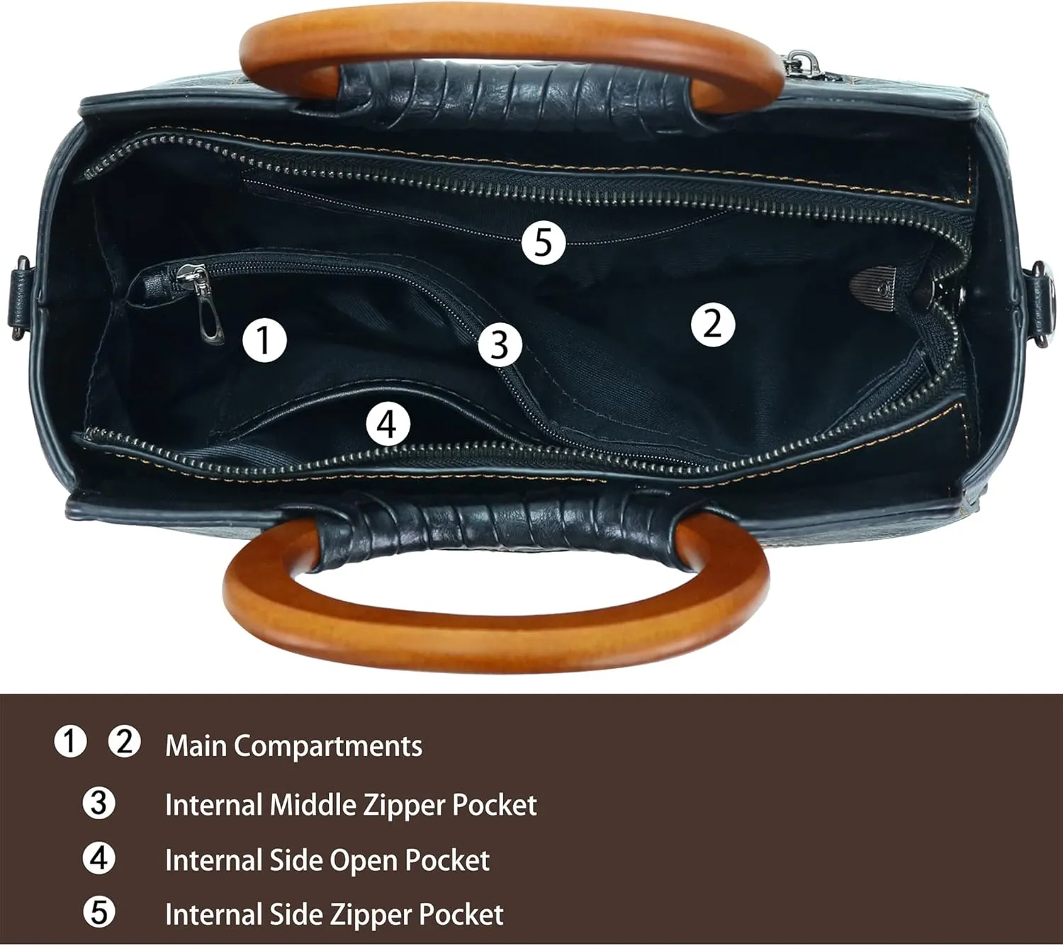 Women Satchel Handbags Crossbody Bag Top Handle Purse ans Hanbags Leather Shoulder Bag Hobo Medium Size Tote