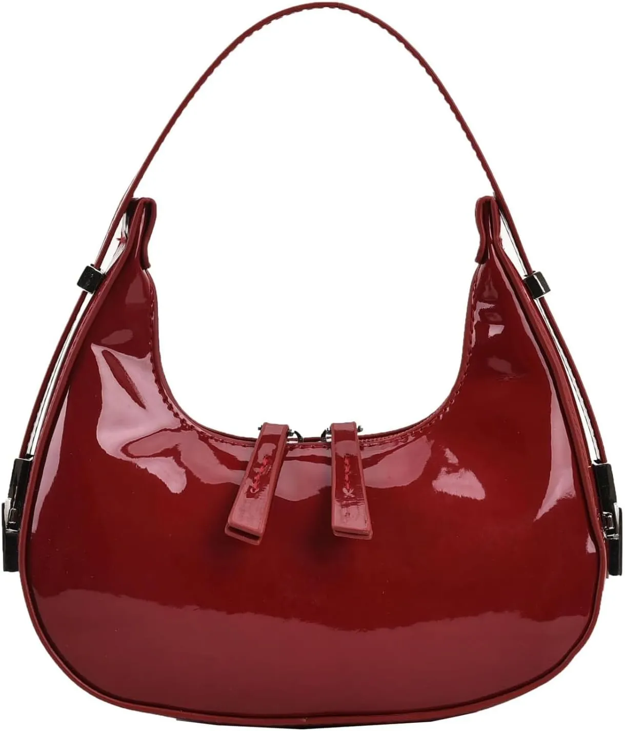 Womens Crescent Shoulder Bag Retro Y2k Small Hobo Handbag Vintage Purse Clutch Bag Trendy Underarm Purse