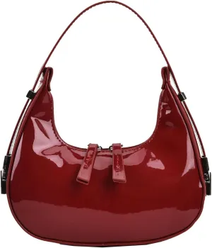 Womens Crescent Shoulder Bag Retro Y2k Small Hobo Handbag Vintage Purse Clutch Bag Trendy Underarm Purse