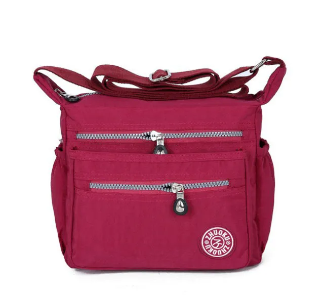 Women's Fashion Simple Nylon Waterproof Printable Crossbody Bags