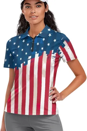 Women's Golf Polo Shirts Short Sleeve Collared Tennis Shirt UPF 50  Workout Athletic Tops Lightweight Quick Dry