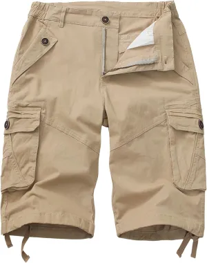 Womens Hiking Shorts, Bermuda Cargo Shorts, 10" Casual Summer Jorts Y2K Shorts with Multi Pockets
