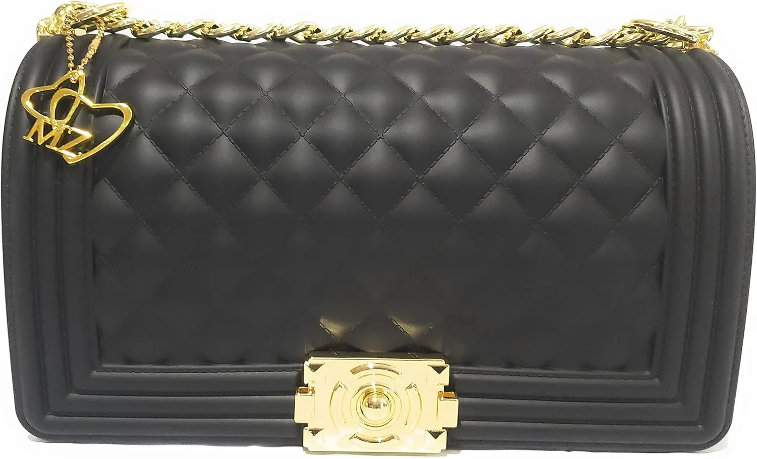 Women's Jelly/PVC Handbag - Medium, Crossbody Shoulder Purse for Everyday Use
