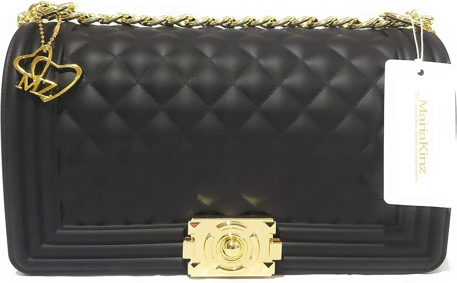Women's Jelly/PVC Handbag - Medium, Crossbody Shoulder Purse for Everyday Use