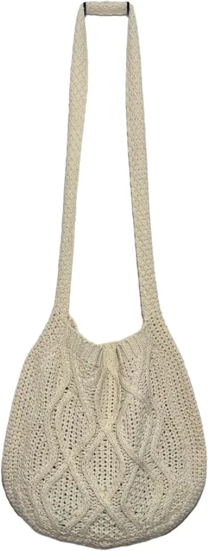 Women's Shoulder Handbags Y2K Fairy Grunge Crochet Tote Bag Aesthetic Hippie Crossbody Bag Alt Purse Accessories