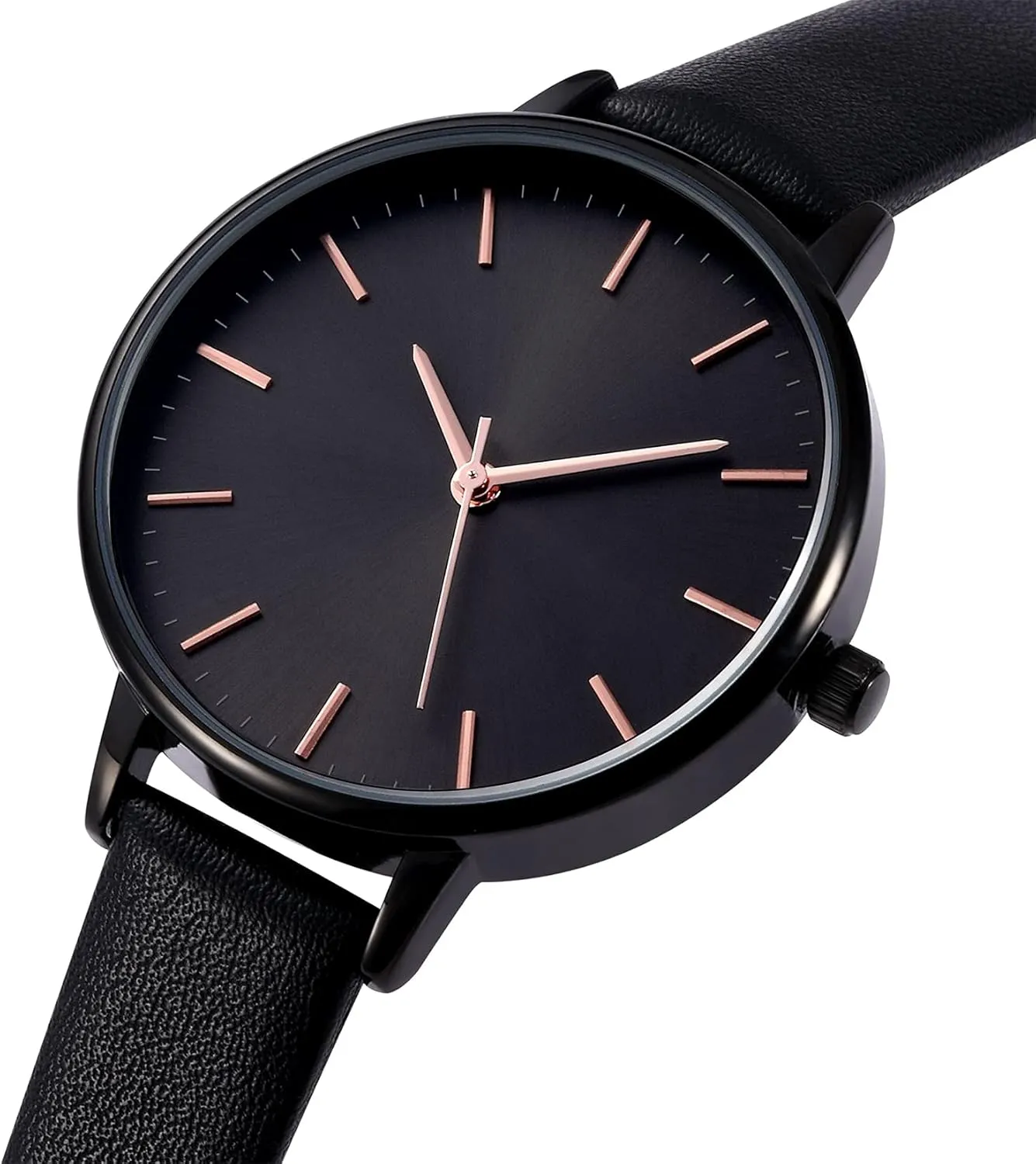 Women's Watches Leather Band Luxury Quartz Watches Waterproof Fashion Creative Wristwatch for Women Ladies