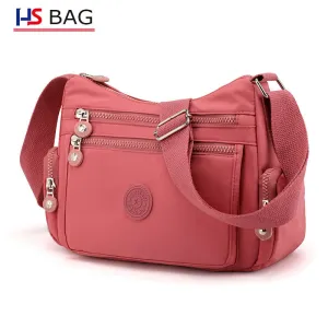 Women's Waterproof Nylon Leisure Dora Large Capacity Crossbody Bags