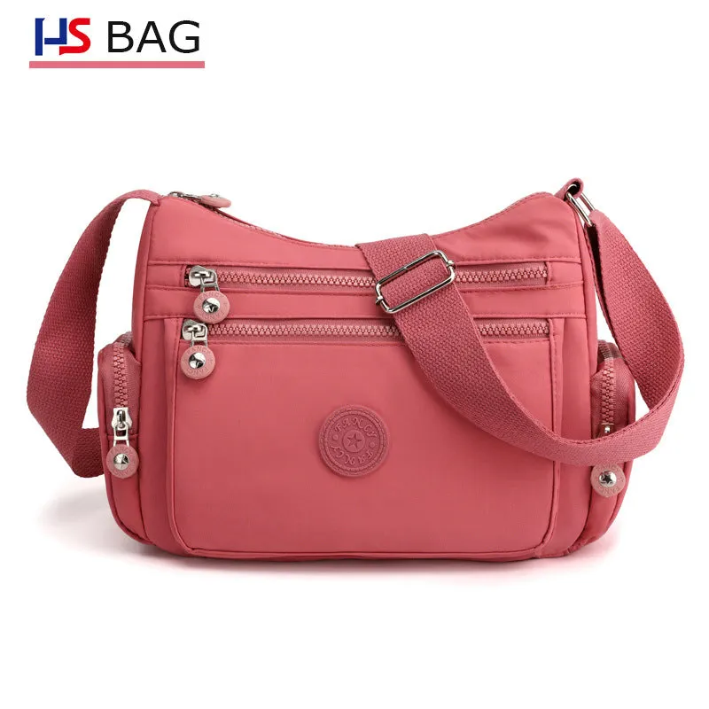 Women's Waterproof Nylon Leisure Dora Large Capacity Crossbody Bags