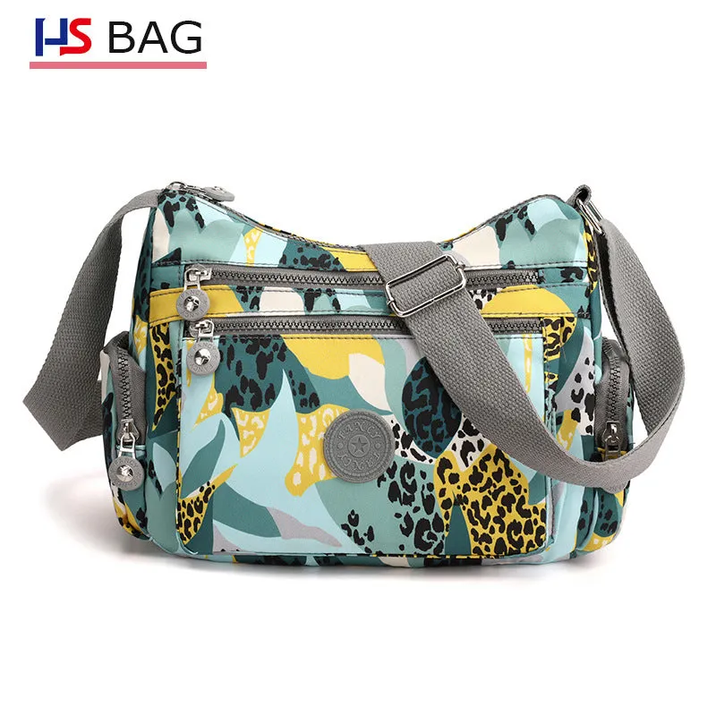 Women's Waterproof Nylon Leisure Dora Large Capacity Crossbody Bags